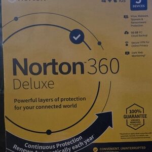 Norton 360 Deluxe Software